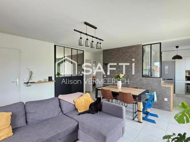 Bel appartement lumineux avec une terrasse de 66m²environ