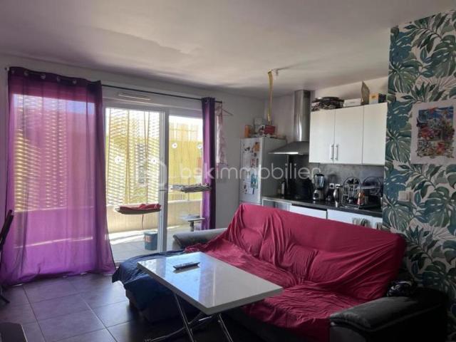 Bel appartement T2 46,34 m2 avec terrasse 28 m2 3ème étage