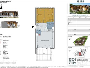 Bel appartement T3 en plein centre de Saint Jean de Sixt 65m² Saint Jean de Sixt