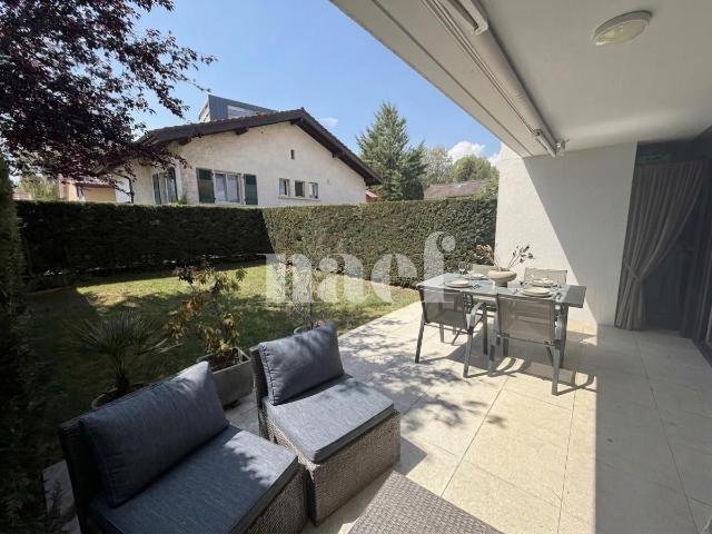 Bel appartement traversant de 3.5 pièces au rez de.