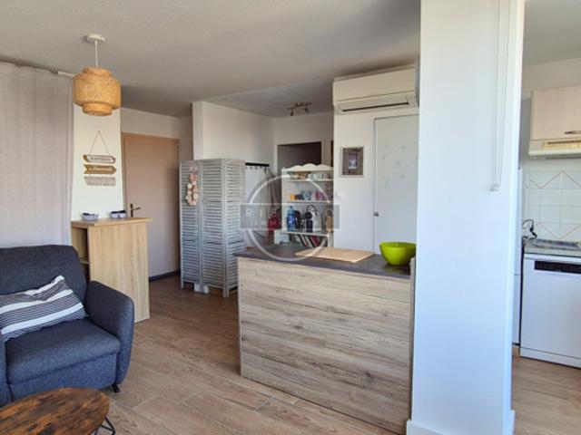 Bel appartement vue mer à vendre au Cap d'Agde Rochelongue