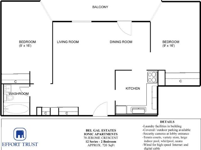 Bel Gal Estates Ionic — Apartment 2 Bedroom Small