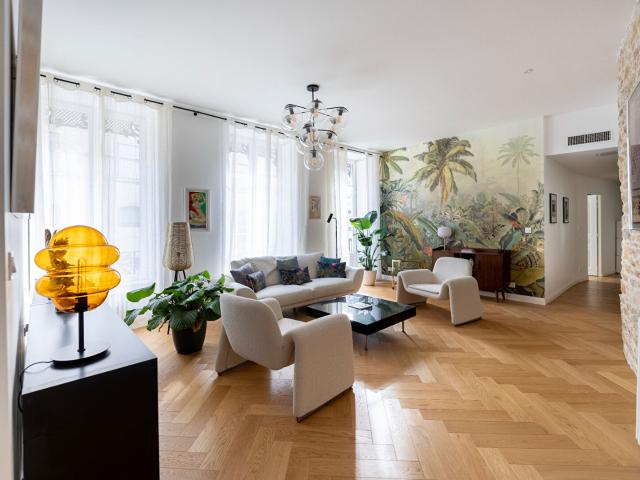 A vendre bel appartement d'angle rénové 5 chambres Calme et lumière