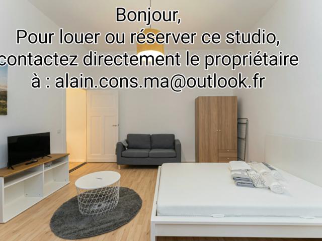 Bel studio meublé de 22m2 a louer au centre ville de Nice