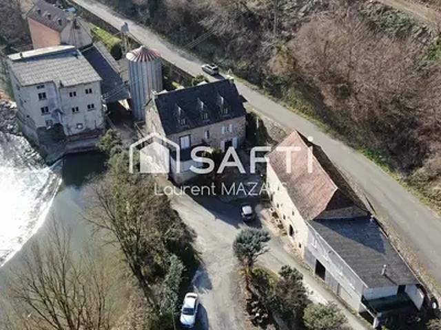 Belcastel 12390 Achat / Vente maison 14 pièces t14 terrasse