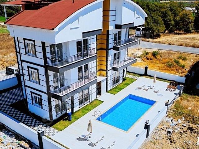 BELEK KADRİYE'DE 8 DAİRELİ KOMPLE SATILIK BİNA 210.000 TL KİRA