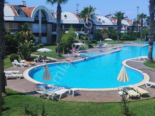 Belek Kadriyede Nehire Sıfır Yat Limanlı Sitede 2+1 Eşyalı Daire
