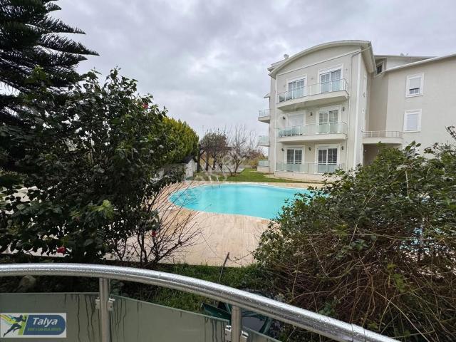 Belek Merkezde Güvenlikli Site İçerisinde Havuzlu 3+1 Geniş Satı