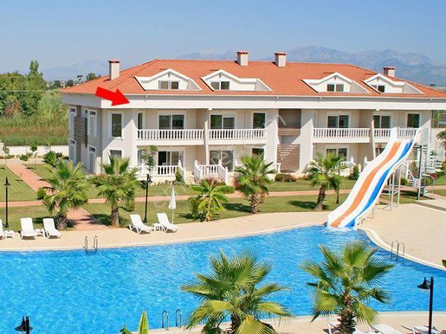 Belek'te Golf Sahalarına 150 Metre Mesafede 3+1 Dubleks Penthouse