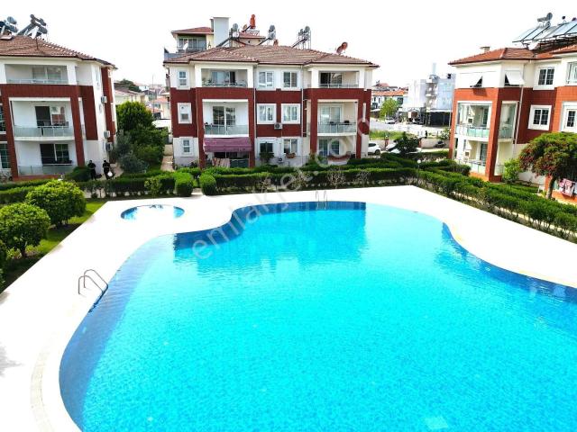 Belek'te Havuzlu Sitede Eşyalı 4+1 Ara Kat Dubleks Daire | Tekce