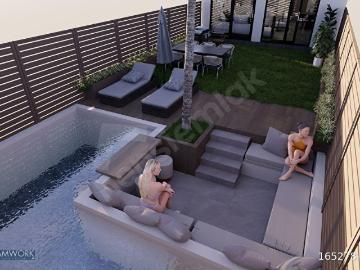 BELEKTE PROJEDEN GÜVENLİKLİ SİTE İÇERİSİNDE ISITMALI HAVUZLU, MOBİLYALI 3+1 VİLLALAR