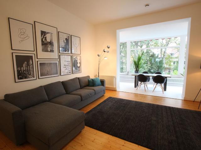 Beletage: Quiet 3 room apartment 115 sqm with terrace Top residential area at the city park, Koln Amsterdam Apartments for Rent