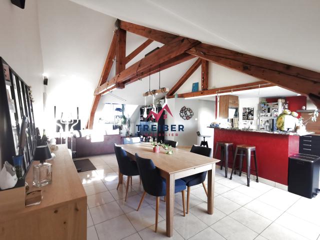 Belfort Appartement de standing type haussmannien de 150 m2 au sol avec terrasse privative et cuisine d 'été