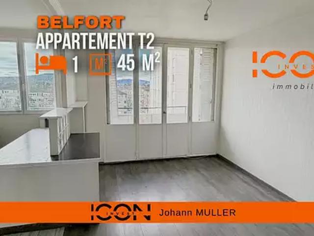 Belfort 90000 Achat / Vente appartement 2 pièces t2