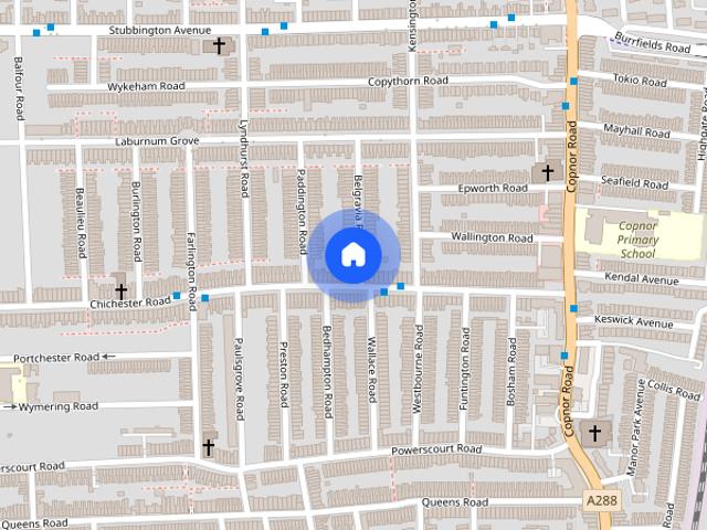 Belgravia Road, Portsmouth, Hampshire, PO2