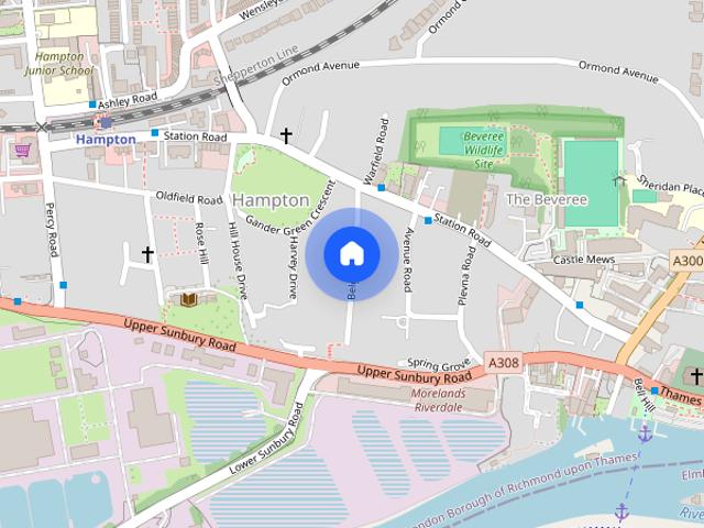 Belgrade Road, Hampton, TW12