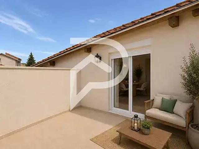 Béligneux 01360 Achat / Vente appartement 2 pièces t2 au dernier étage