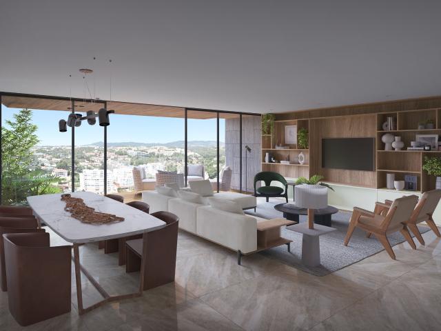 Apartamento T2 com 2 suítes e 2 lugares de garagem no centro de Cascais