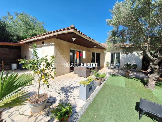 Belle villa T5 de 148.38m² sans vis à vis avec jardin et garage
