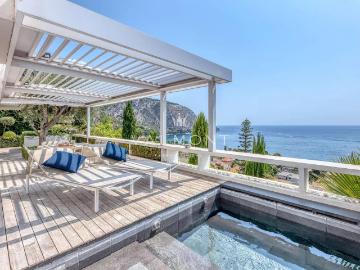 Belle villa avec vue mer panoramique 139m² Eze