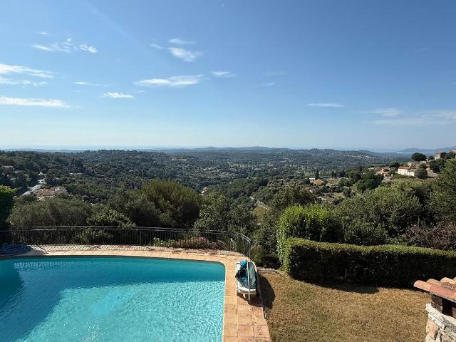 Belle Villa Provencale Vue Mer Panoramique Chateauneuf G. 151m² Châteauneuf Grasse