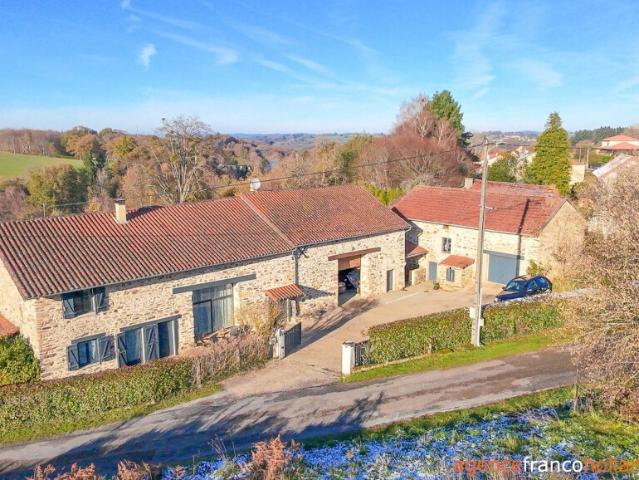 Belle conversion de grange en colline