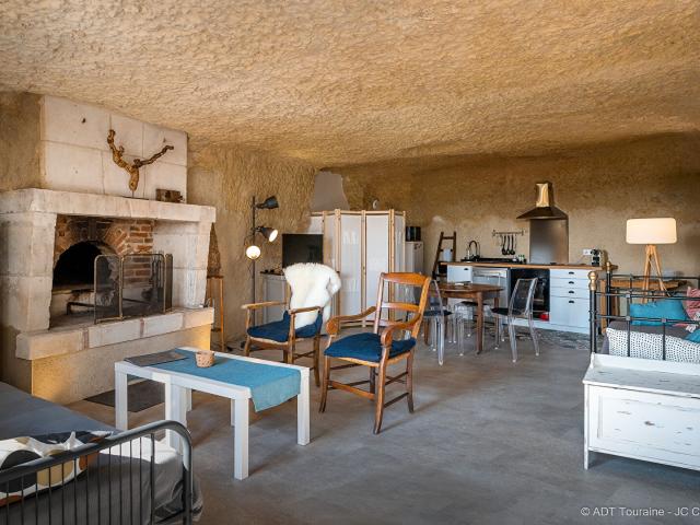 Belle habitation troglodytique