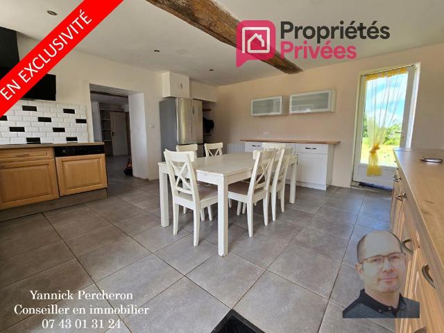 Belle longère familiale 4 chambres, 2 800 m² sans vis à vis