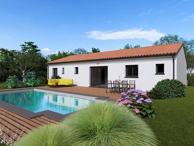 Belle maison à Vacquiers avec garage