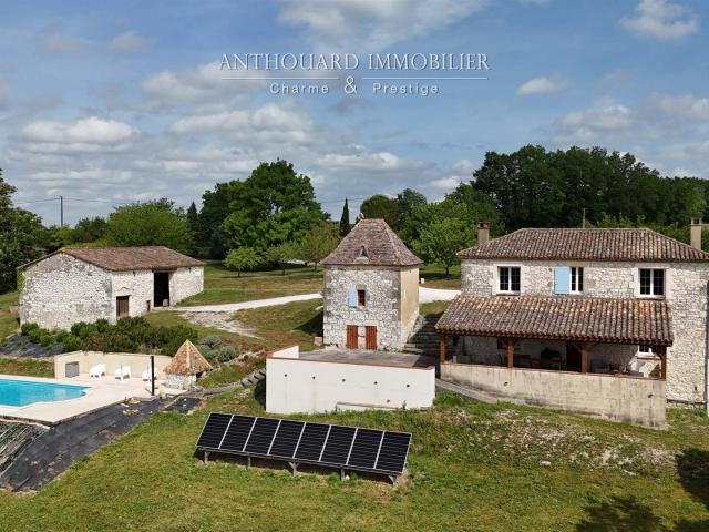 Belle maison de campagne, piscine 245m² Issigeac