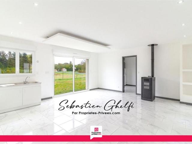 belle maison de plain pied avec 3 chambres cellier et garage