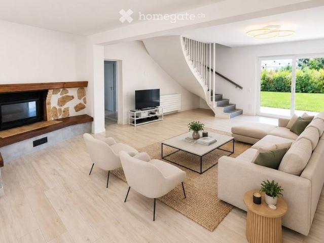 Belle maison récemment rénovée de 8.5 pcs avec grand jardin