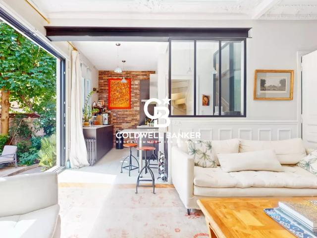 Belle maison traversante rénovée avec jardin SUD