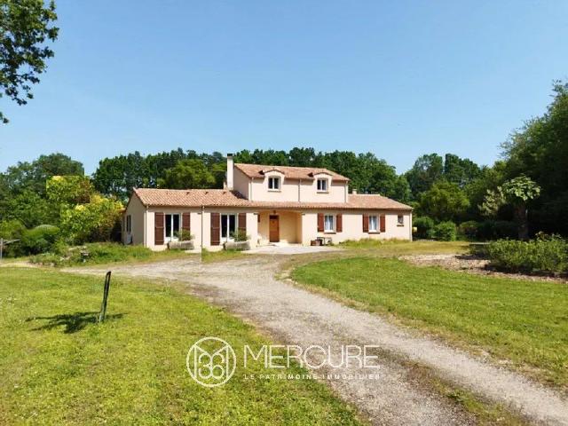 Belle propriété contemporaine 4 chambres + studio 190m² Valence en Poitou
