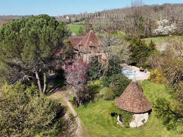 Belle propriété bucolique, piscine 260m² Thiviers