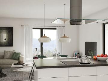 BELLISSIMO E MODERNO 3.5 CON GIARDINO PRIVATO A VACALLO