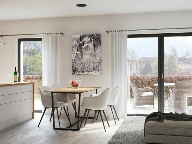 BELLISSIMO 2.5 LOCALI CON GIARDINO PRIVATO A VACALLO