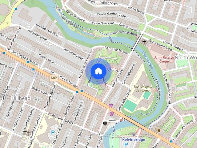 Belmont Crescent, Kelvinbridge, Glasgow, G12