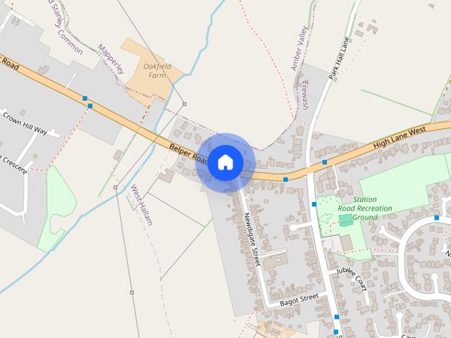 Belper Road, West Hallam, Derbyshire