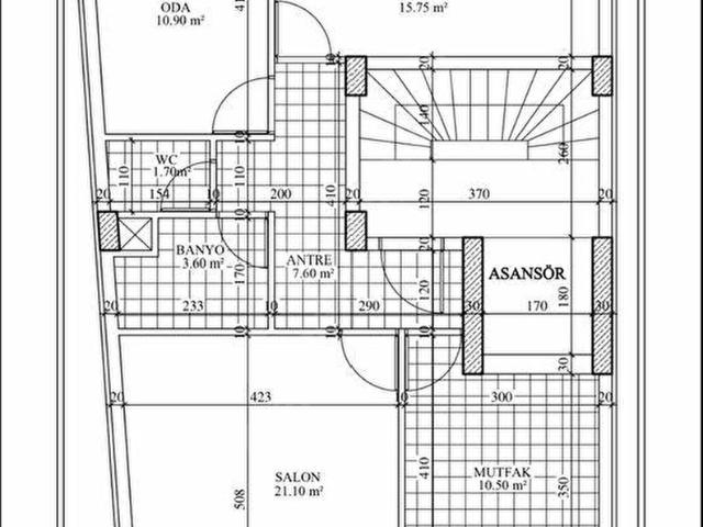 BERAT'TAN TOPRAKTAN DAİRE 2+1 104M2 ARA KAT