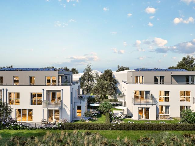 Bereits im Dez. 2026 Fertigstellung: Dachterrassen Wohnung im Waldtrudering. Keine Vorfinanzierung nötig!
