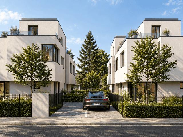 BAUBEGINN ERFOLGT 2 HÄUSER VERKAUFT* EXKLUSIVE ARCHITEKTENHÄUSER MIT KELLER modernes Wohnen mit EIGENGARTEN UND VOLLUNTERKELLERUNG
