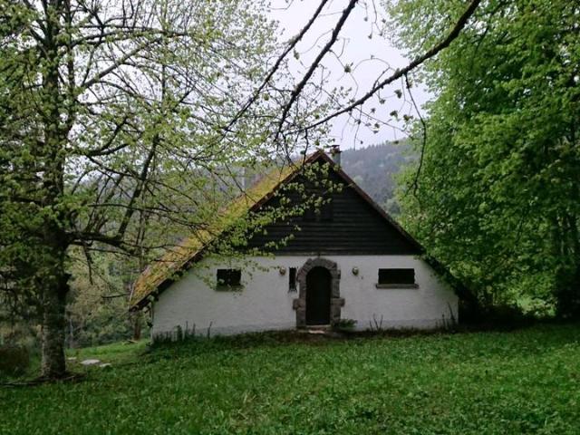 Bergchâlet im südlichen Elsass