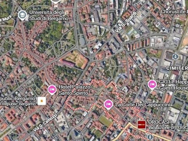 Bergamo monolocale con cucina separata