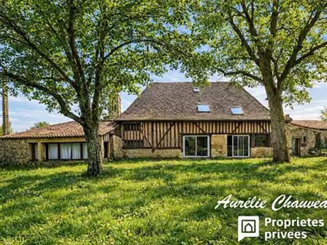 Mouleydier 24520 Achat / Vente maison 6 pièces t6 piscine jardin