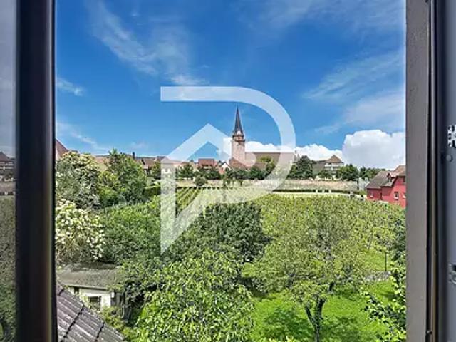 Bergheim 68750 Achat / Vente maison 7 pièces t7 au dernier étage terrasse