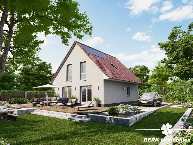 BERK Immobilien Moderner schlüsselfertiger Wohntraum: Exklusives freistehendes Einfamilienhaus
