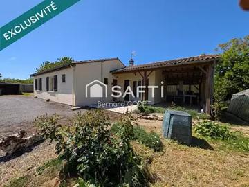 Bernac 16700 Achat / Vente maison 4 pièces t4 terrasse
