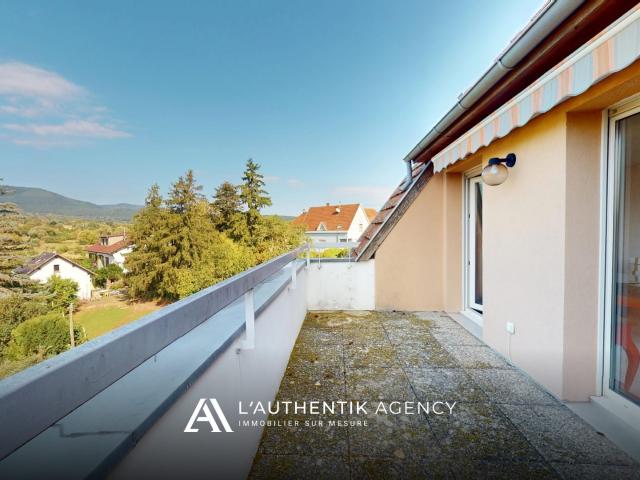 Bernardswiller Appartement 3 pièces, vue imprenable sur le 77m² Bernardswiller