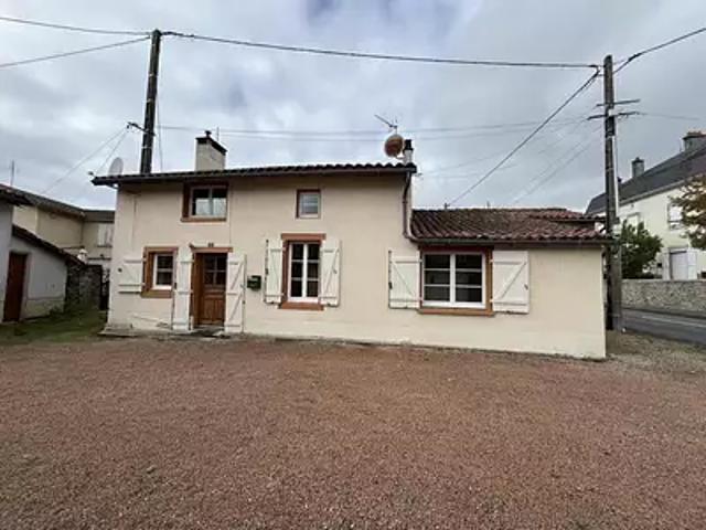 Berneuil 87300 Achat / Vente maison 4 pièces t4 parking